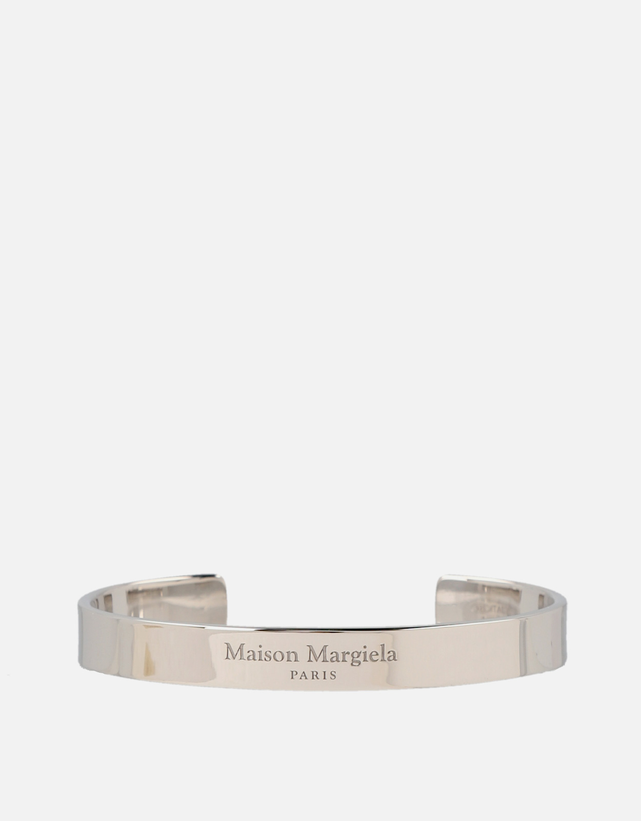 Maison Margiela Silver Logo Bracelet () IFCHIC.COM