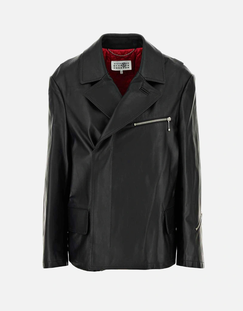 エムエム6 ジャケット MM6 Maison Margiela 牛革ジャケット () IFCHIC.COM