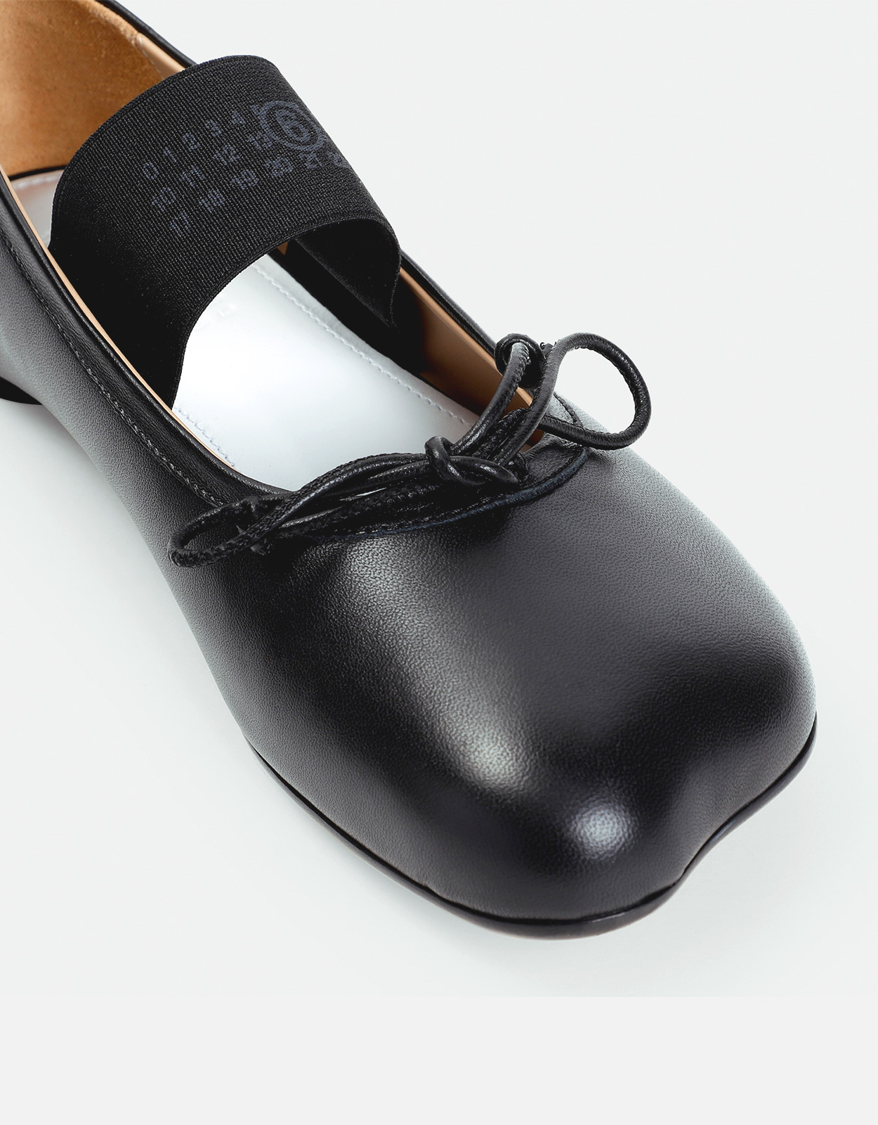 MM6 Maison Margiela アナトミックニューメリック 羊革バレエフラット
