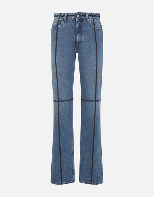 Maison Margiela ストレートレッグジーンズ MM6 Maison Margiela デニムストレートレッグジーンズ (デニム単品