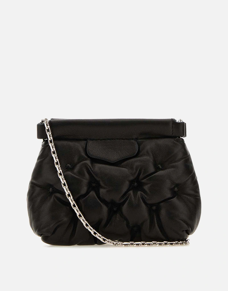 バッグ Maison Margiela GLAMSLAM CLASSIQUE BABY Maison Margiela Glam Slam Classique Baby Lamb Leather Shoulder Bag