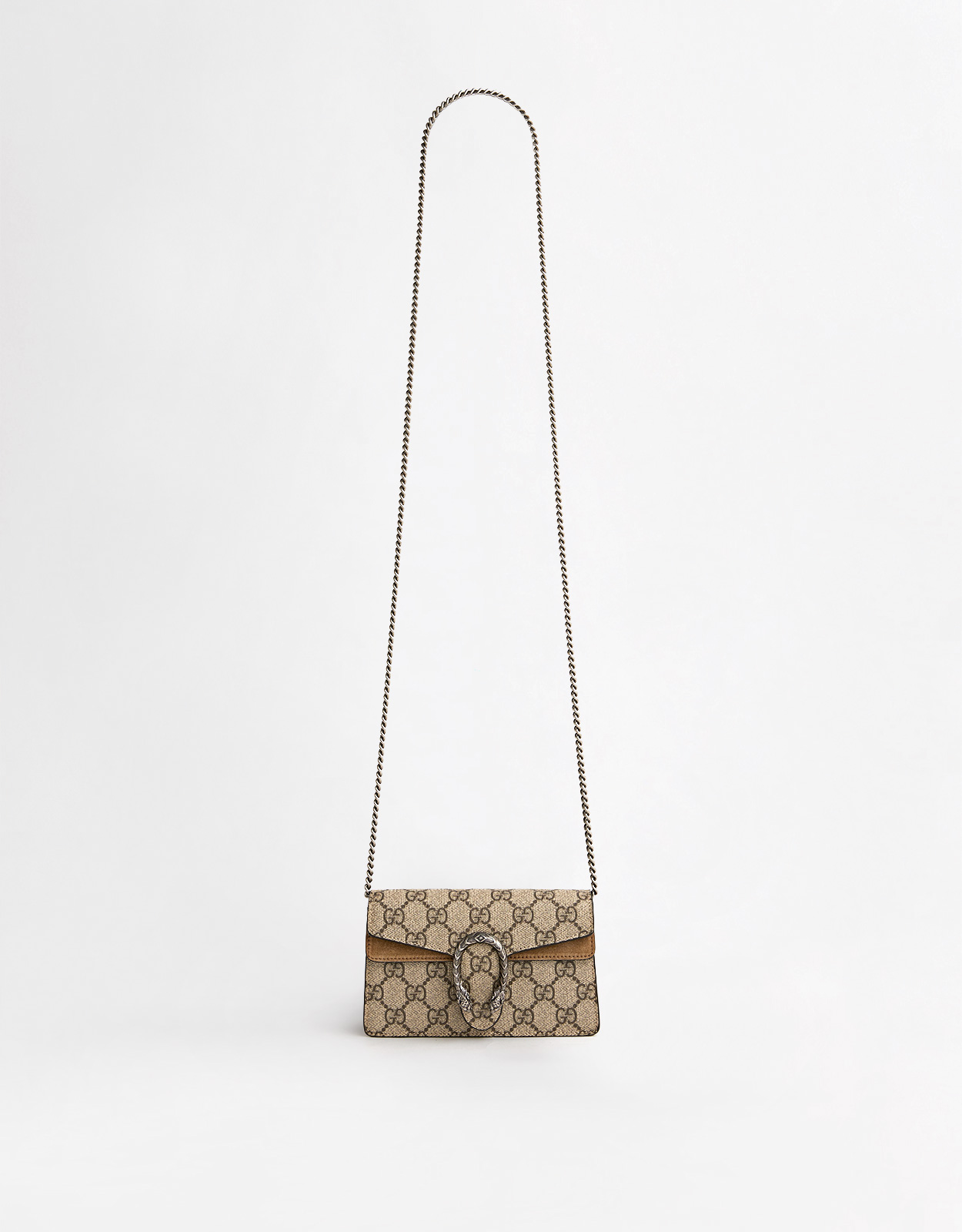 Gucci ディオニュソス ミニキャンバス チェーン クロスボディバッグ