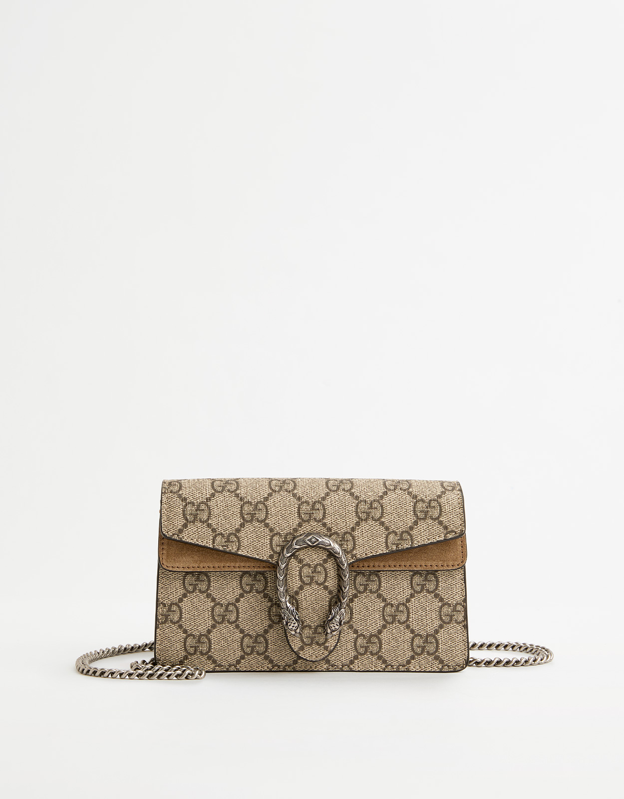 Gucci ディオニュソス ミニキャンバス チェーン クロスボディバッグ