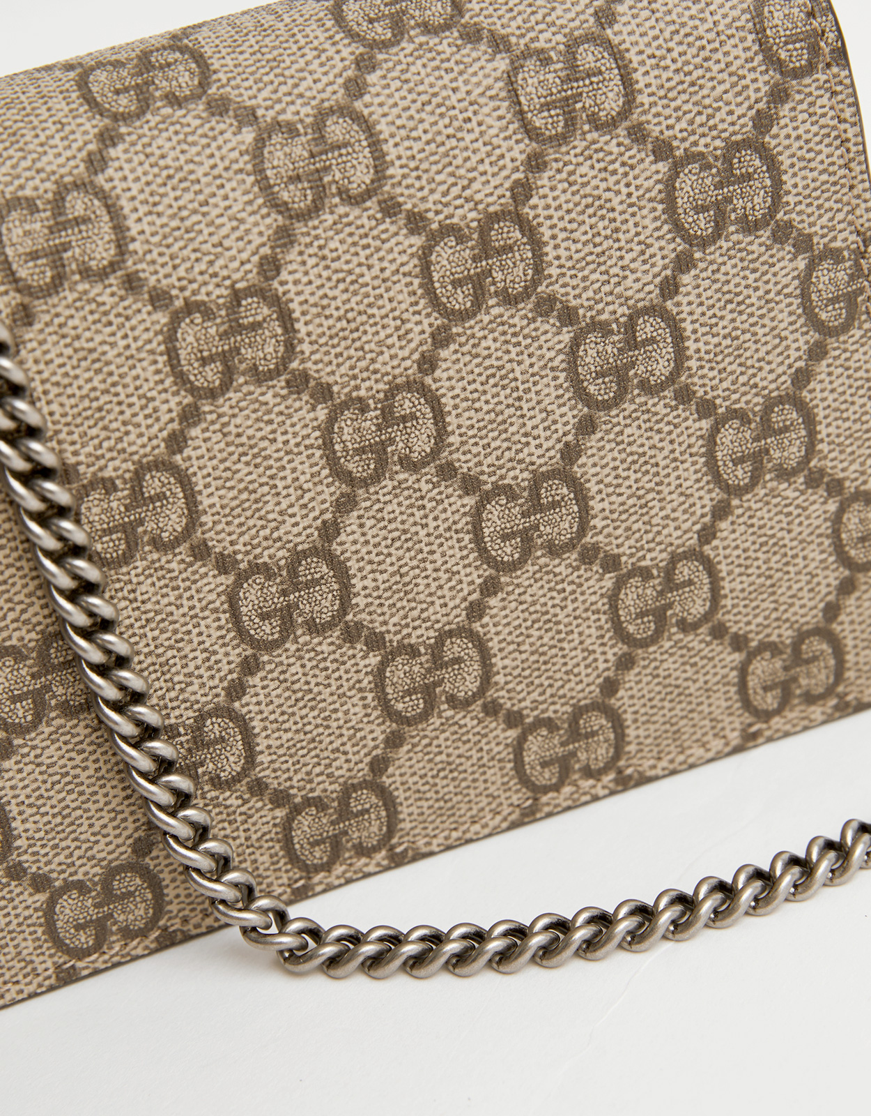 Gucci ディオニュソス ミニキャンバス チェーン クロスボディバッグ