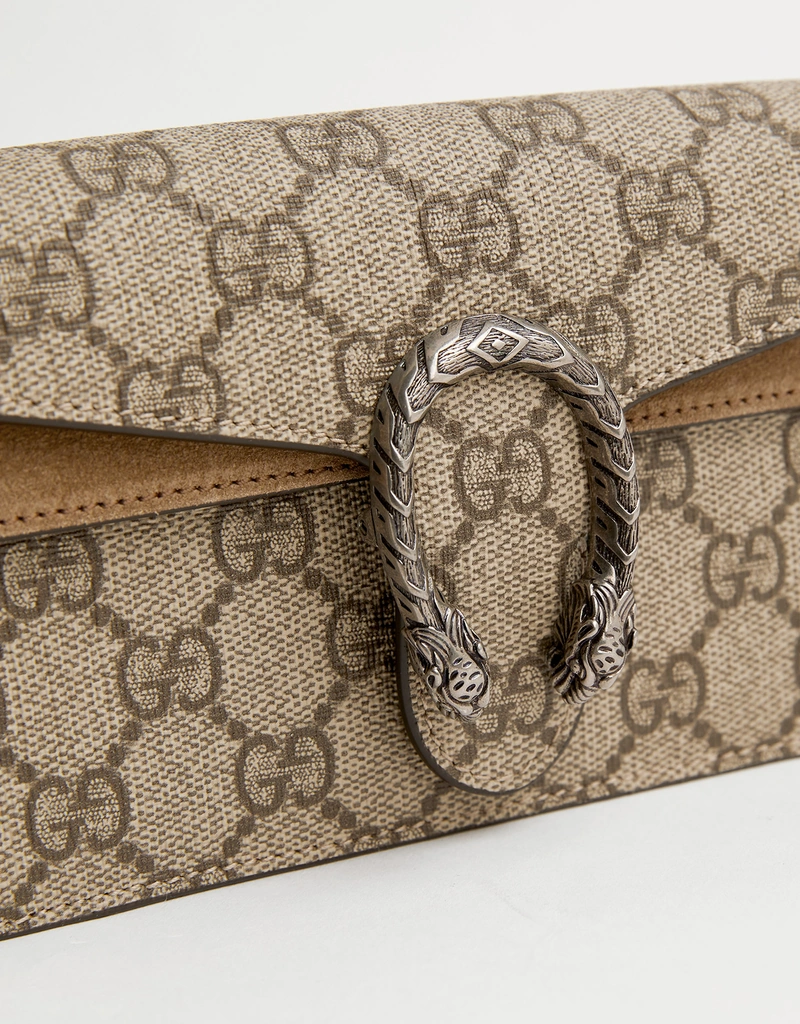 Gucci ディオニュソス ミニキャンバス チェーン クロスボディバッグ