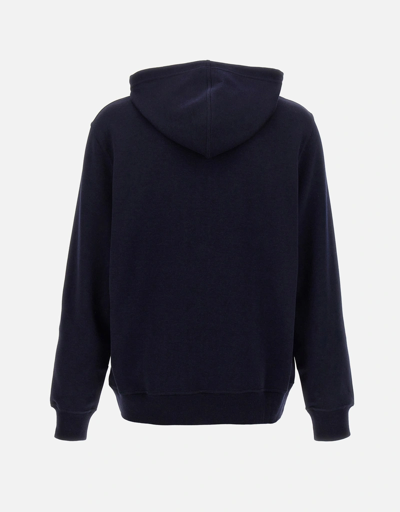 Brunello Cucinelli メンズカシミヤシルク混紡ジップパーカー