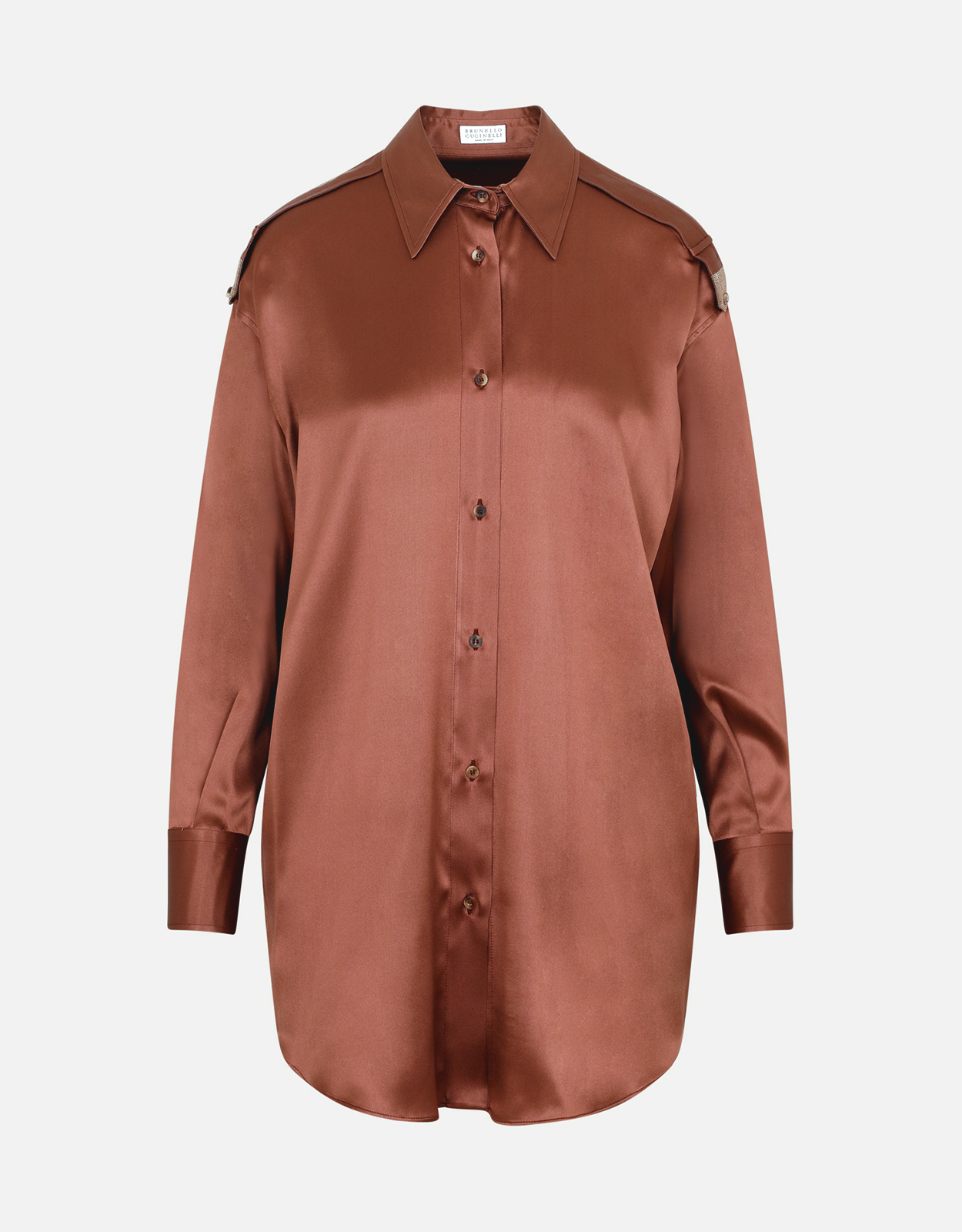 Brunello Cucinelli シルクシャツ (トップス) IFCHIC.COM