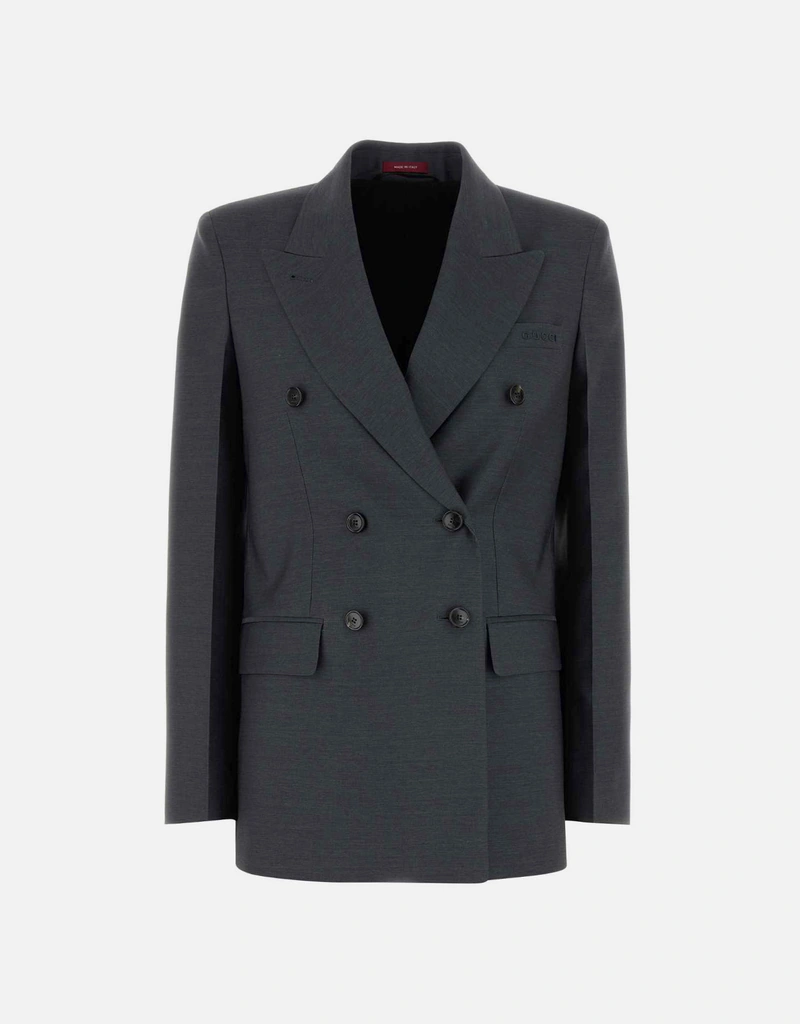 GUCCI ダブルブレストジャケット サイズ50 Gucci ウールダブルブレストブレザー () IFCHIC.COM