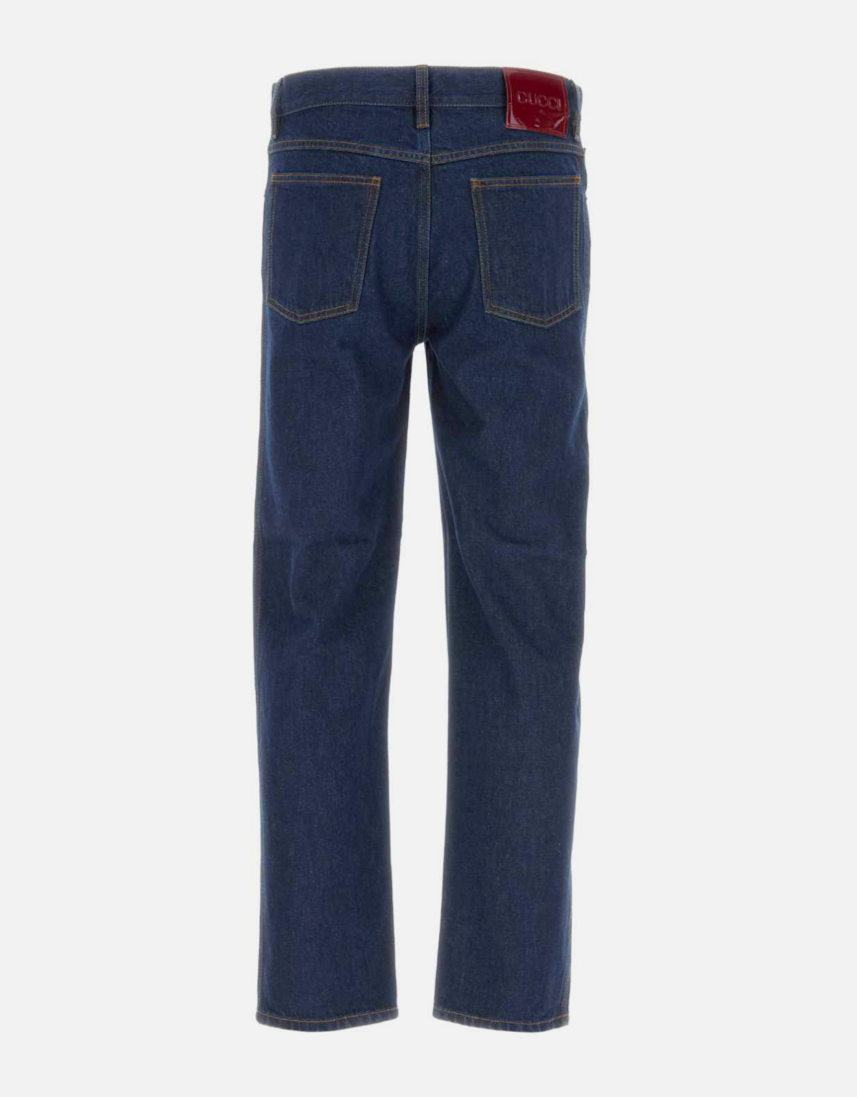 Gucci メンズスリムフィットコットンデニムパンツ () IFCHIC.COM