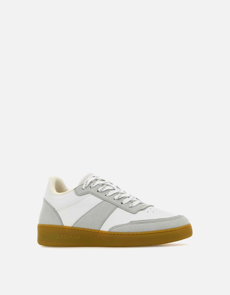 A.P.C. ユニセックス ツートーン 合成皮革 スニーカー () IFCHIC.COM