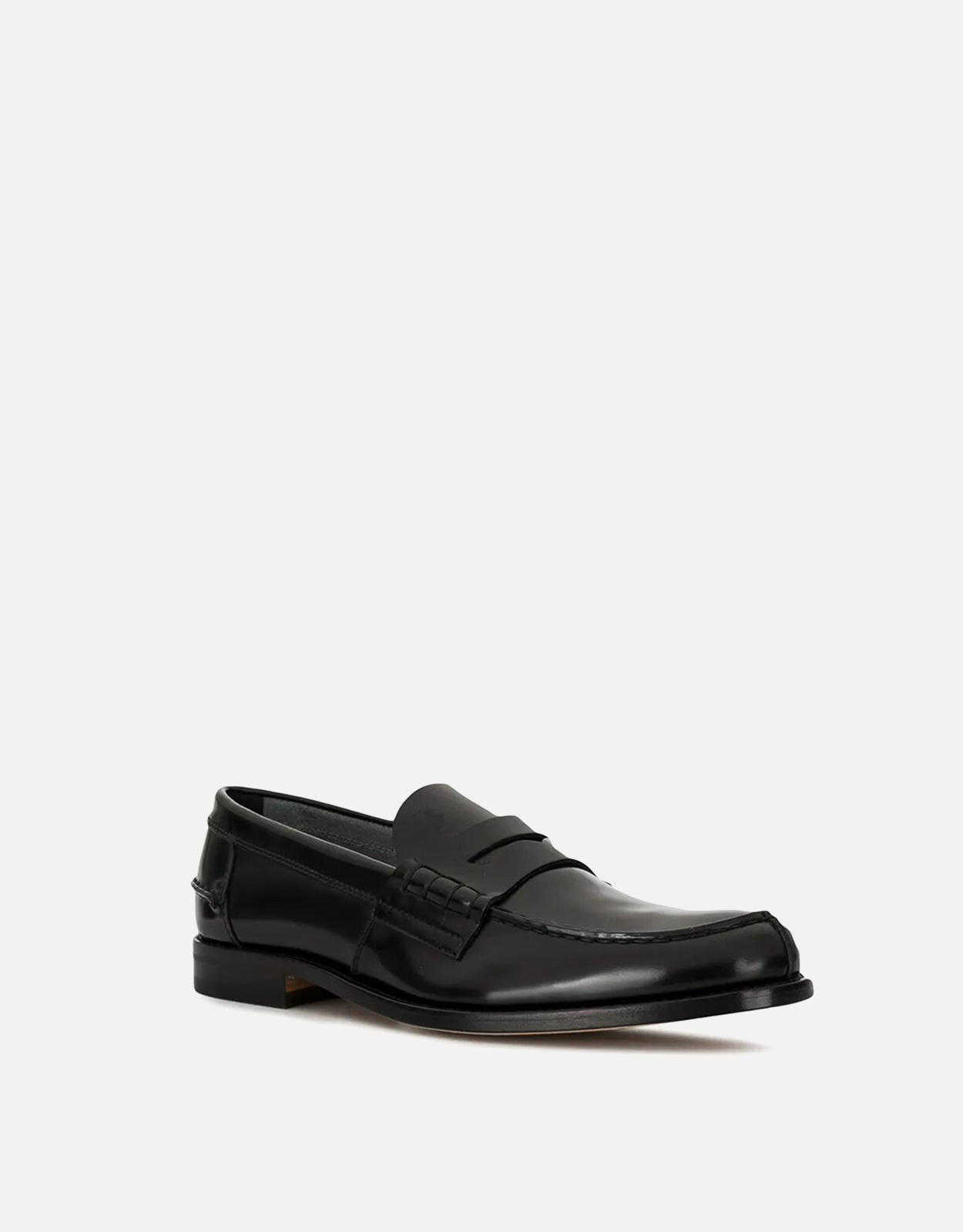 Tod's メンズセミシャイニーレザーペニーローファー (ローファー
