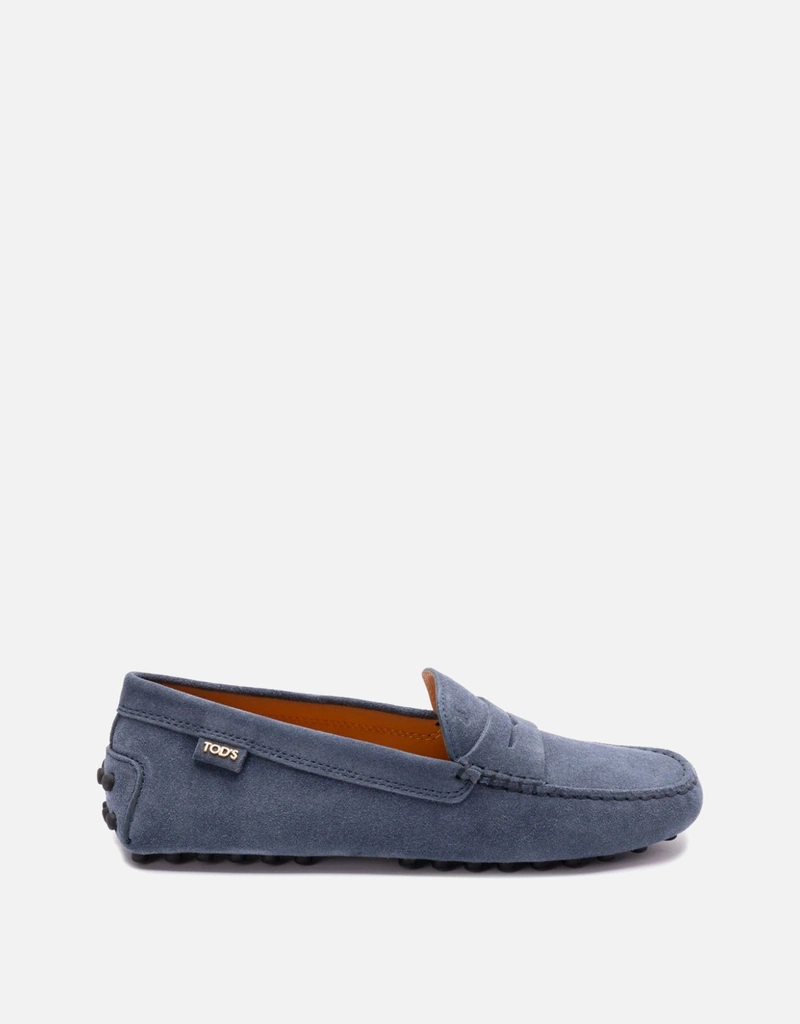Tod's スエードカーフスキン ゴンミーノ ドライビングシューズ