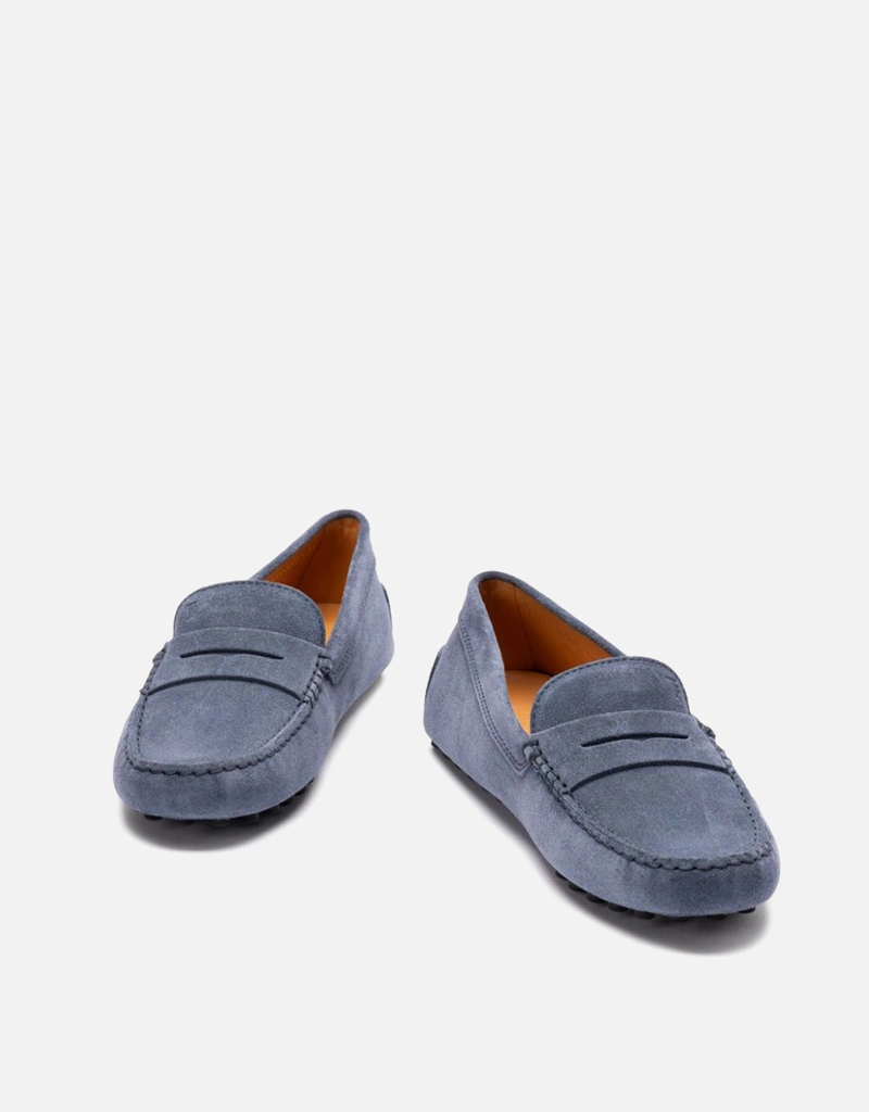 Tod's スエードカーフスキン ゴンミーノ ドライビングシューズ