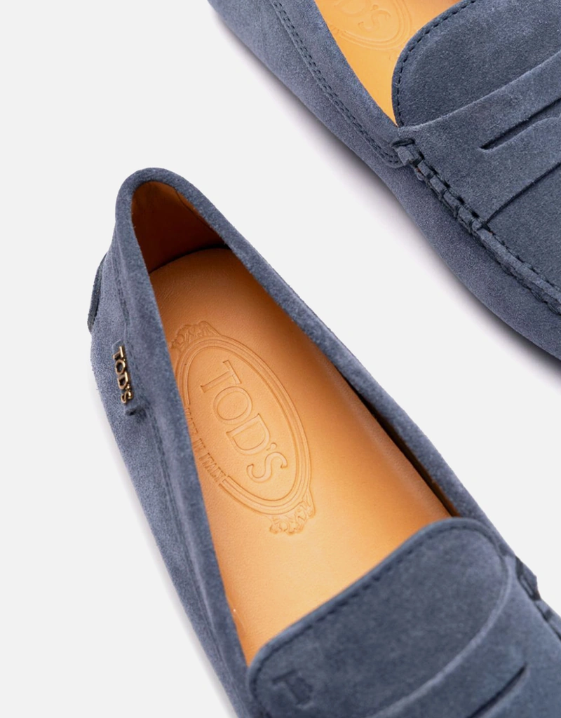 Tod's スエードカーフスキン ゴンミーノ ドライビングシューズ