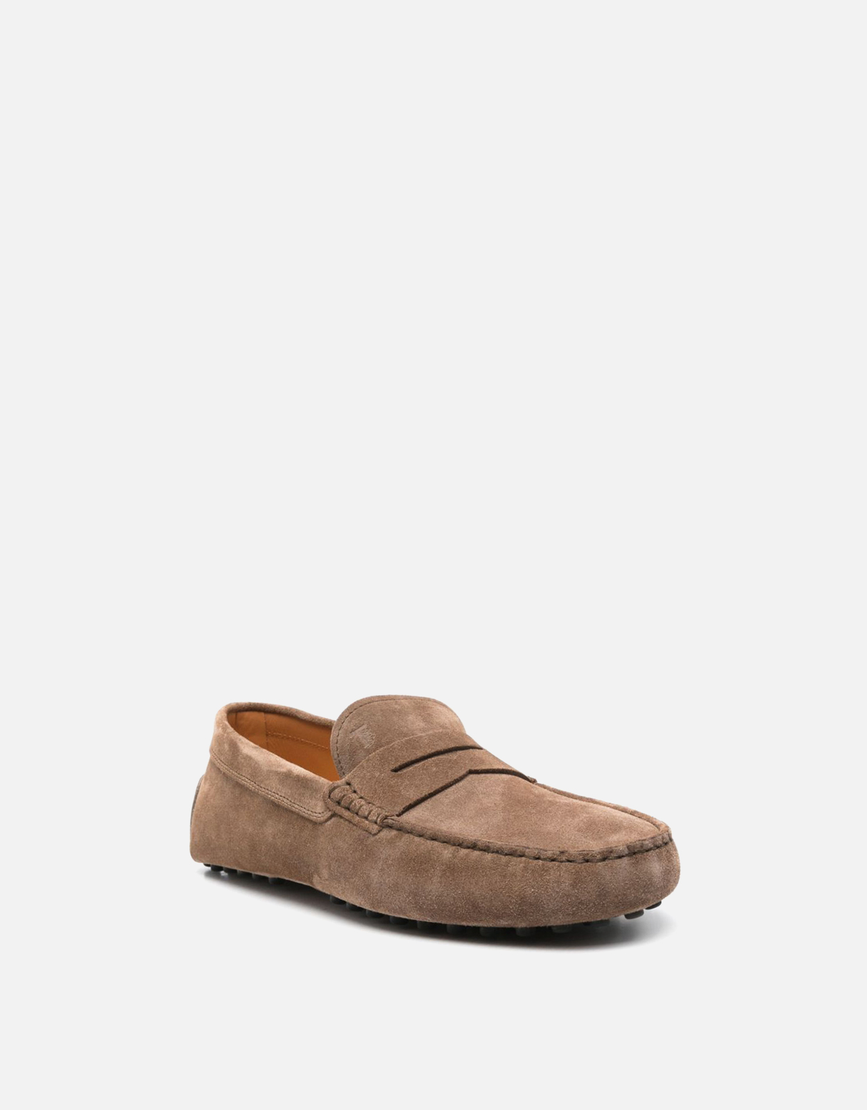 Mephisto スエード モカシン 40 ローファー Tod's メンズ スエード カーフスキン ゴンミーノ モカシン (ローファー