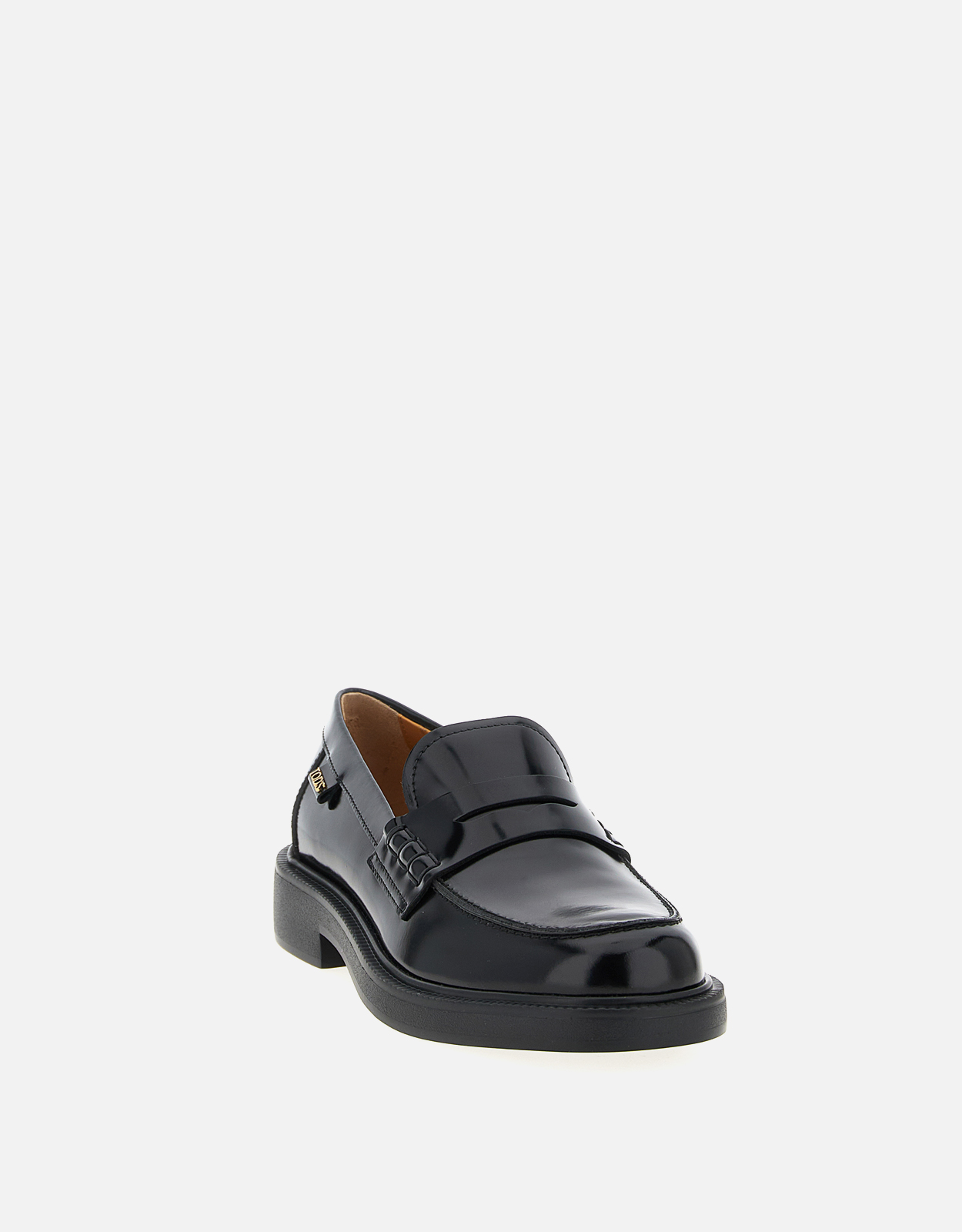 TOD'S ブラック ローファー カーフレザー Tod's カーフスキンレザー ローファー () IFCHIC.COM