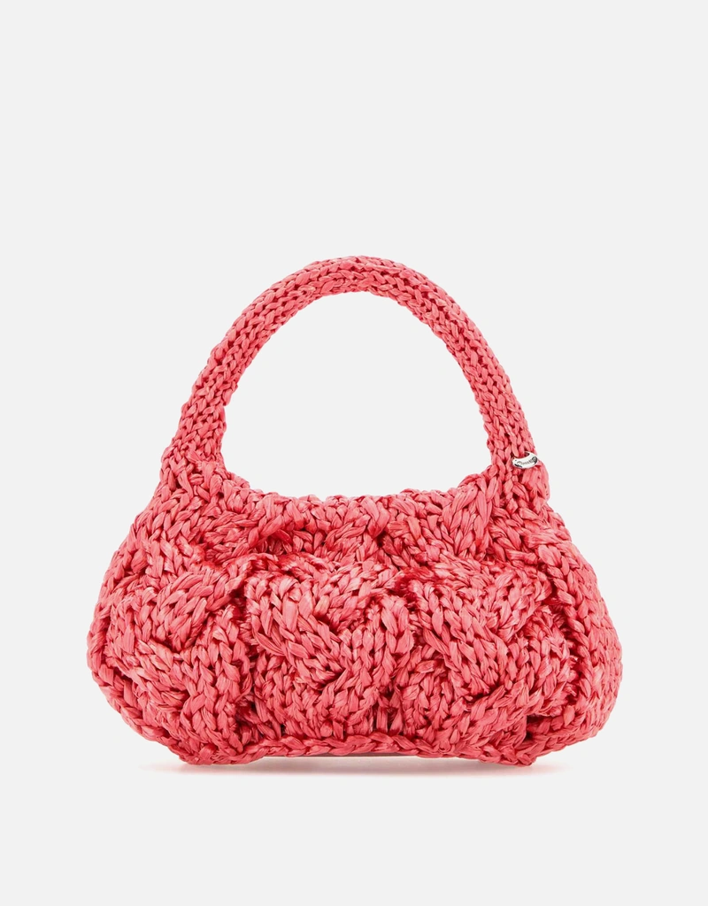 JW Anderson ケーブル スモールラフィアハンドバッグ () IFCHIC.COM