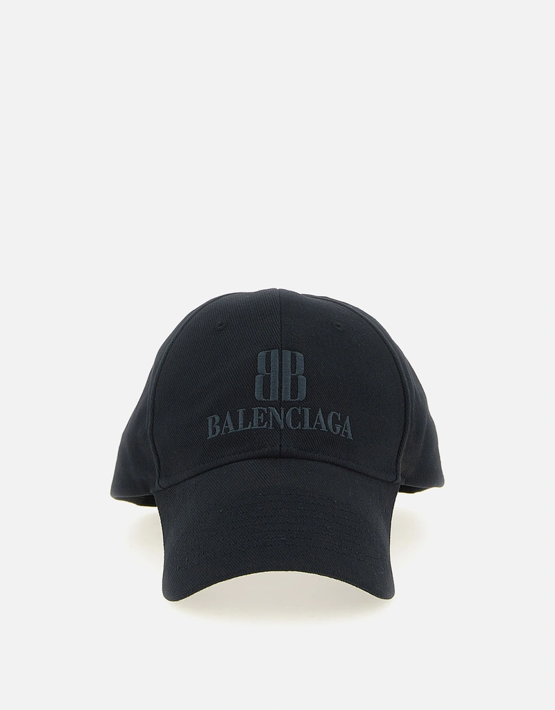 バレンシアガ LOGO EMBROIDERE　ロゴ刺繍　キャップ/ブラック Balenciaga メンズ ロゴ刺繍キャップ () IFCHIC.COM
