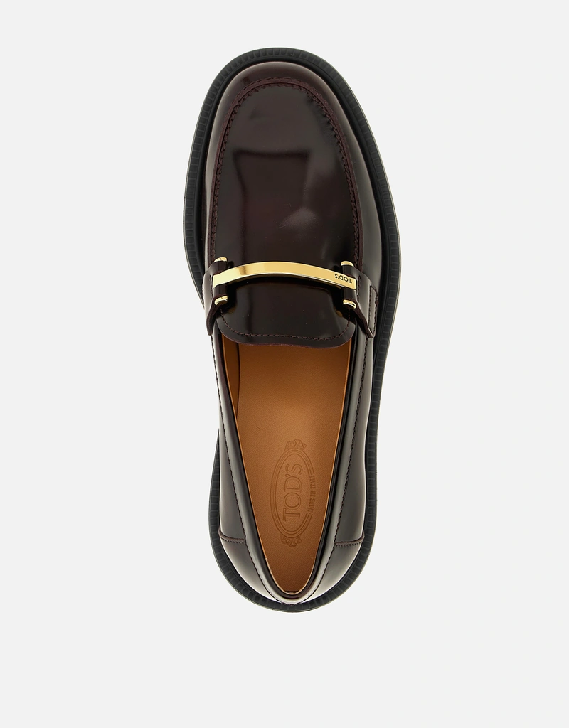 Tod's カーフスキン レザーローファー (ローファー) IFCHIC.COM