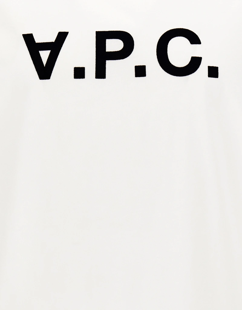 A.P.C. Unisex Cotton Logo Printed Short-Sleeved T-Shirt () IFCHIC.COM
