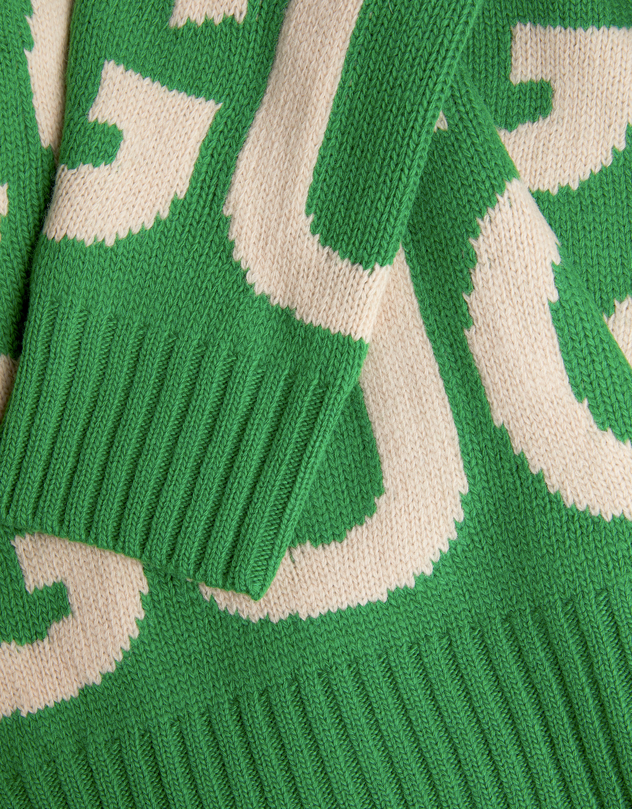 Gucci メンズインタージャスウールクルーネックセーター (トップス