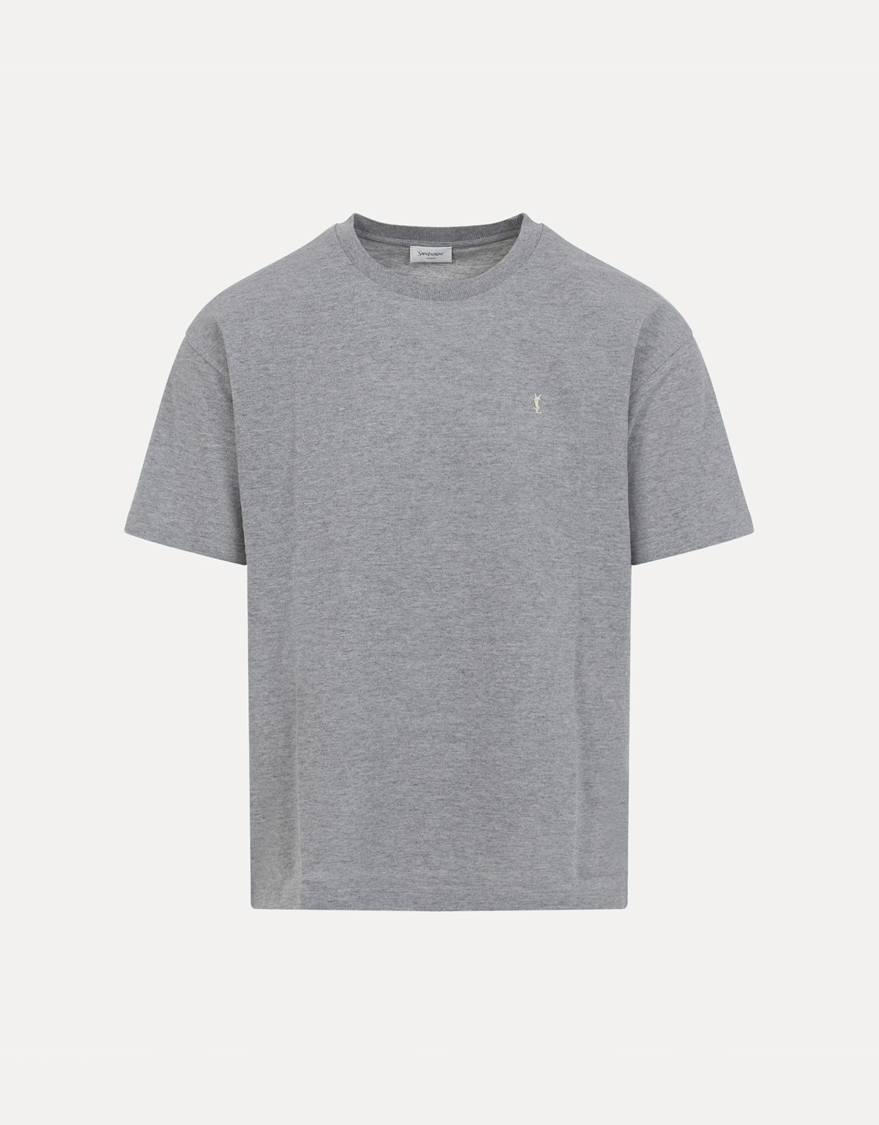 Saint Laurent Saint Laurent Men's Cassandre Cotton Blend T-Shirt - XS　サンローラン メンズ カサンドル コットン ブレンド T シャツ - XS