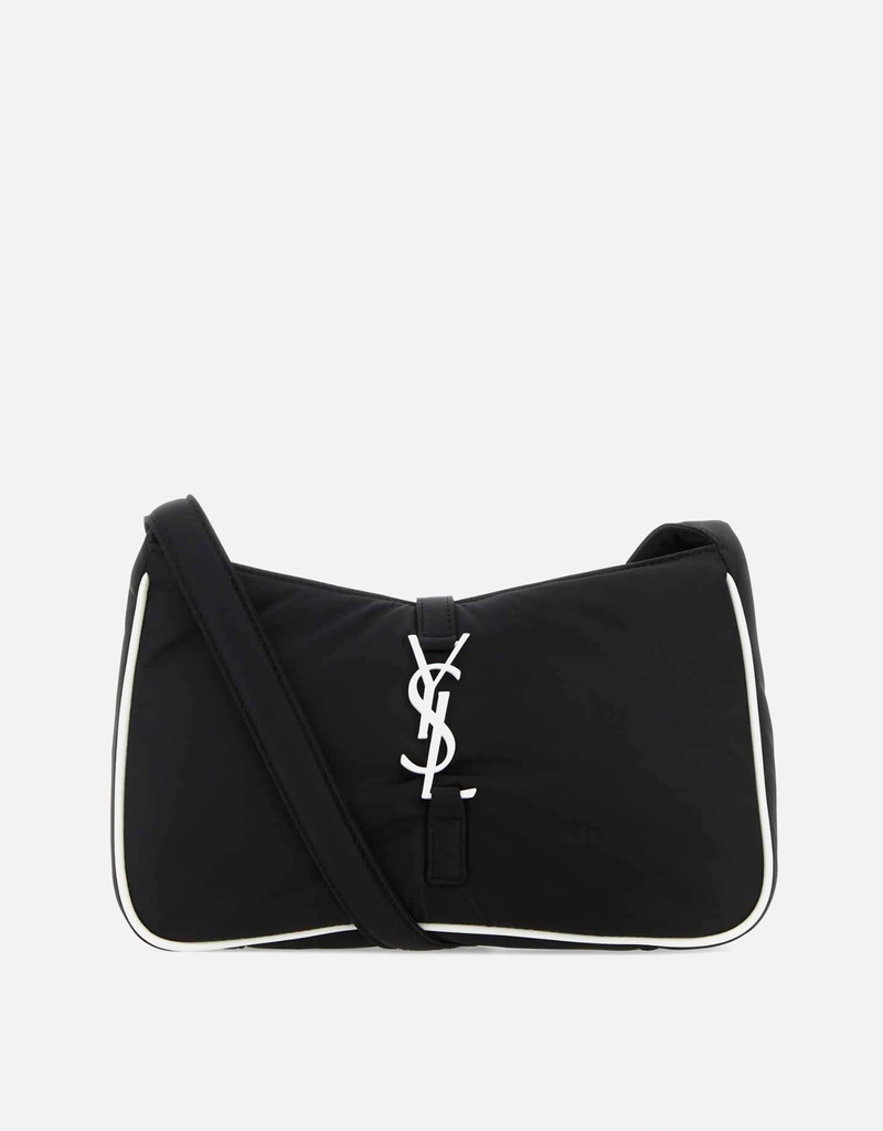 Saint Laurent メンズブラックエコニールLE5À7ショルダーバッグ