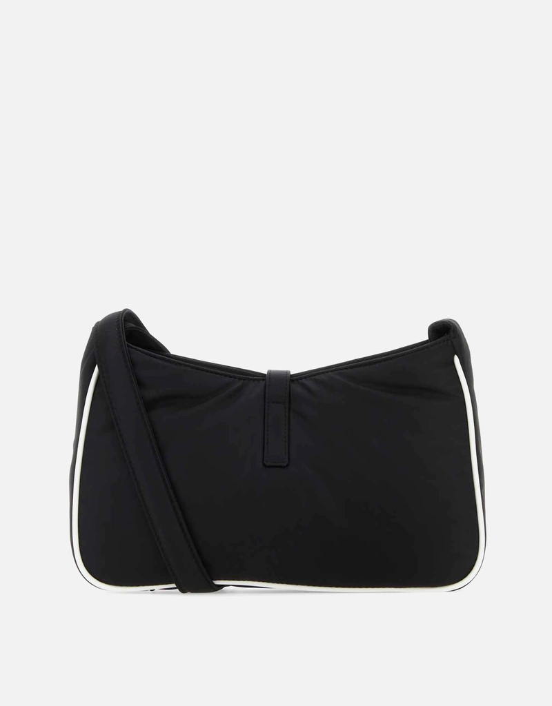 Saint Laurent メンズブラックエコニールLE5À7ショルダーバッグ