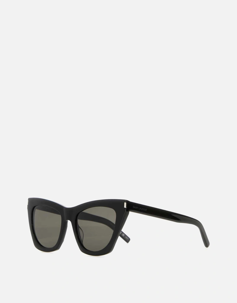 Saint Laurent ブラックアセテートサングラス () IFCHIC.COM
