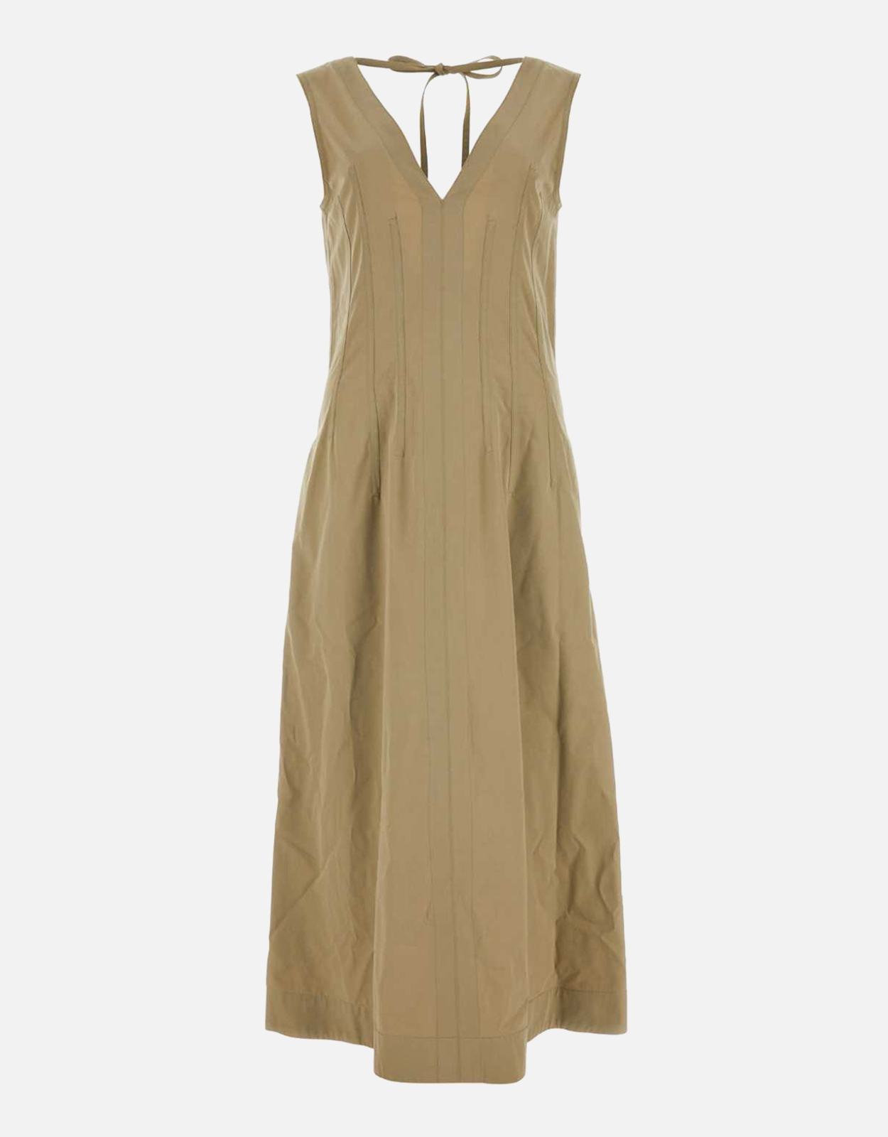 BOTTEGA VENETA Bottega Veneta Cappuccino Cotton Blend Dress - IT 38　ボッテガ ヴェネタ カプチーノ コットン ブレンド ドレス - IT 38