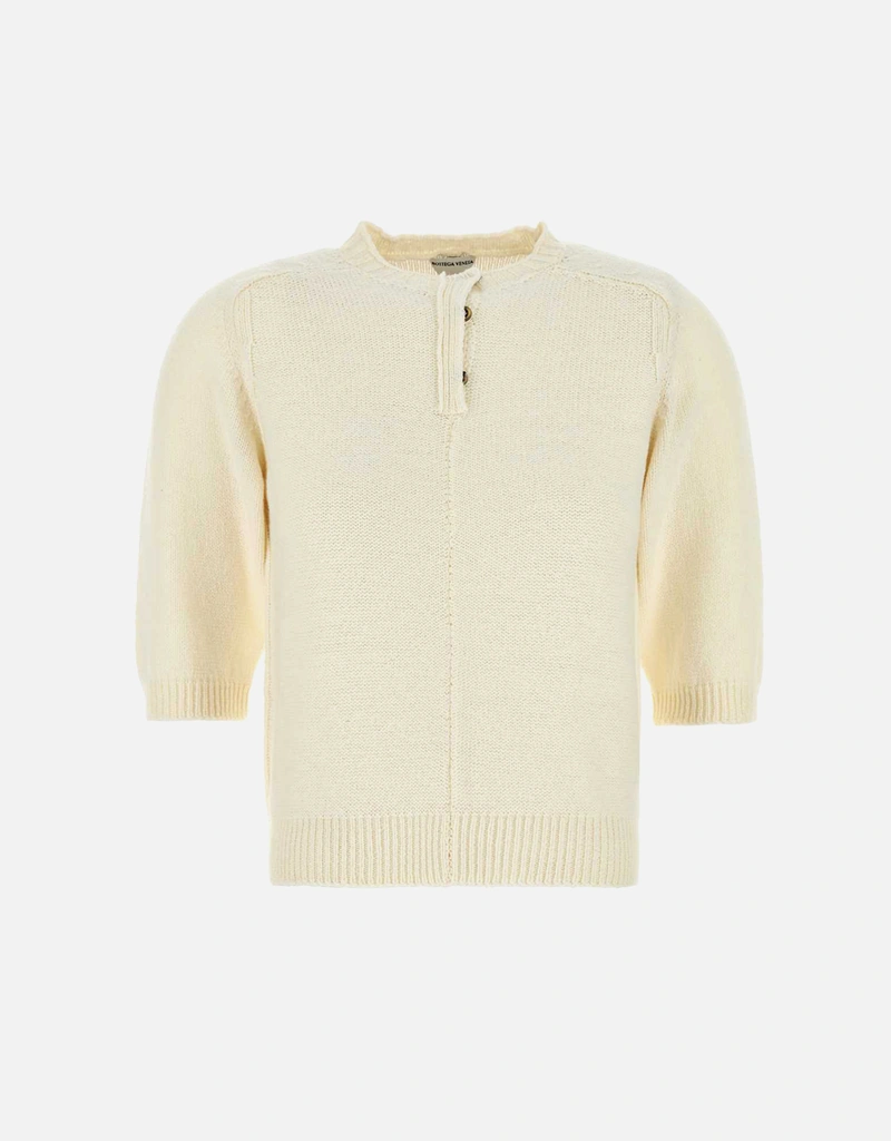 Bottega Veneta アイボリウールセーター (ニットウェア) IFCHIC.COM