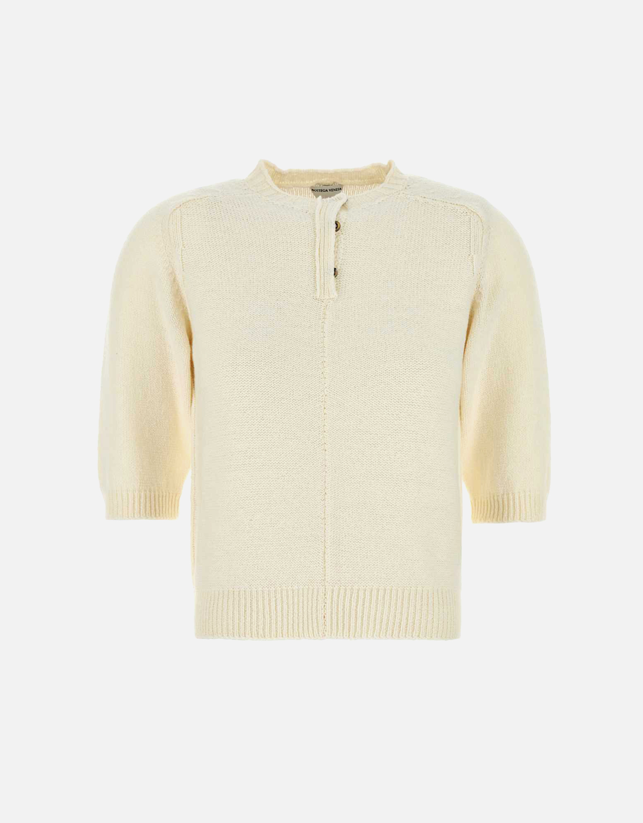BOTTEGA VENETA Bottega Veneta Ivory Wool Sweater - XS　ボッテガ・ヴェネタ アイボリー ウール セーター - XS