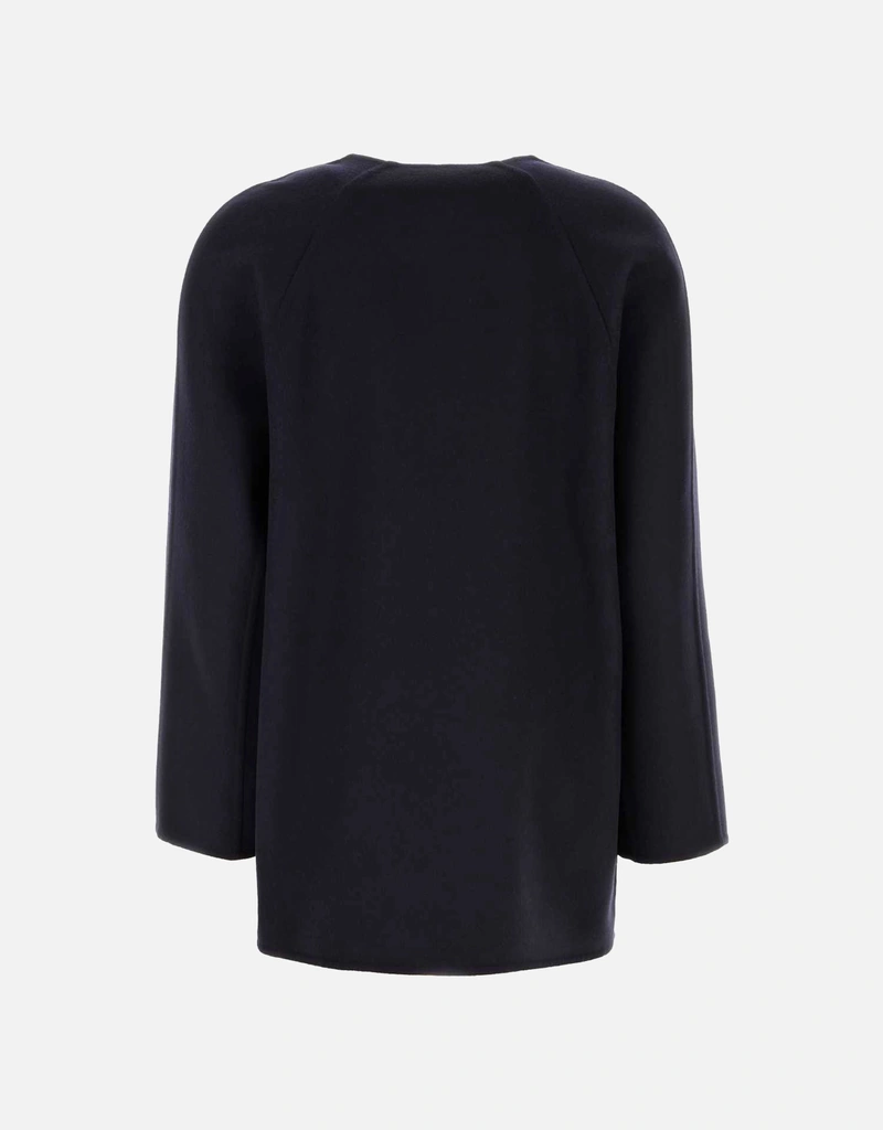 Bottega Veneta ブラックウールブレンドカーディガン (ニットウェア