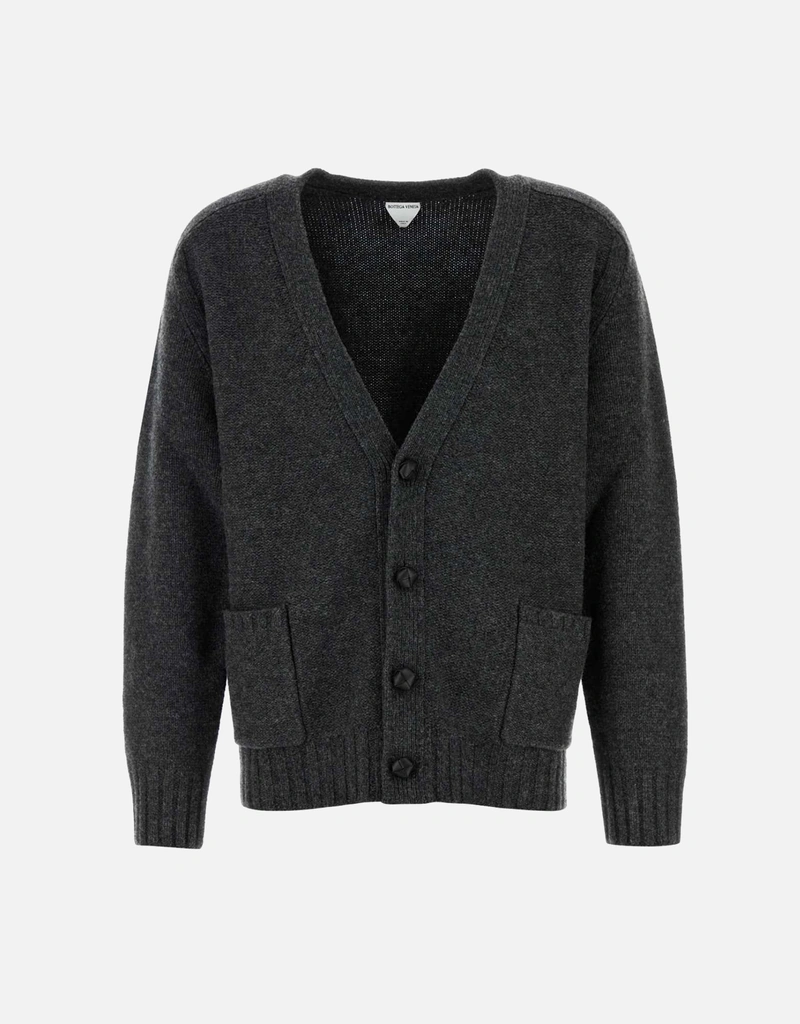 Bottega Veneta メンズウールカーディガン (ニットウェア,カーディガン