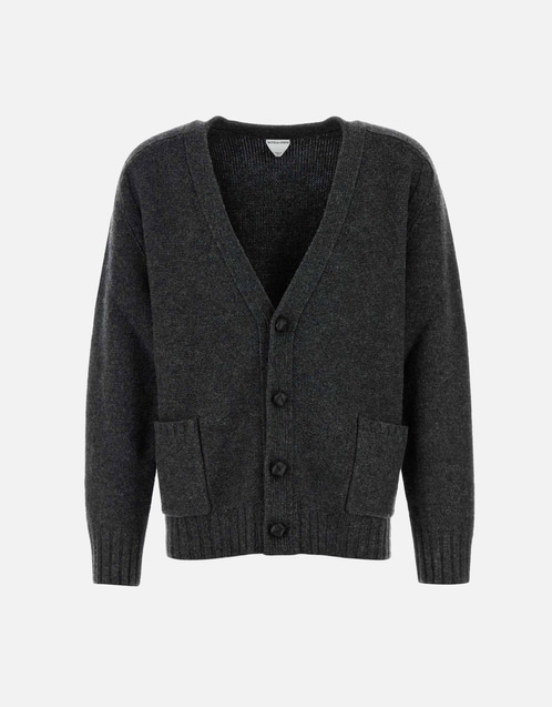 Bottega Veneta メンズウールカーディガン (ニットウェア,カーディガン