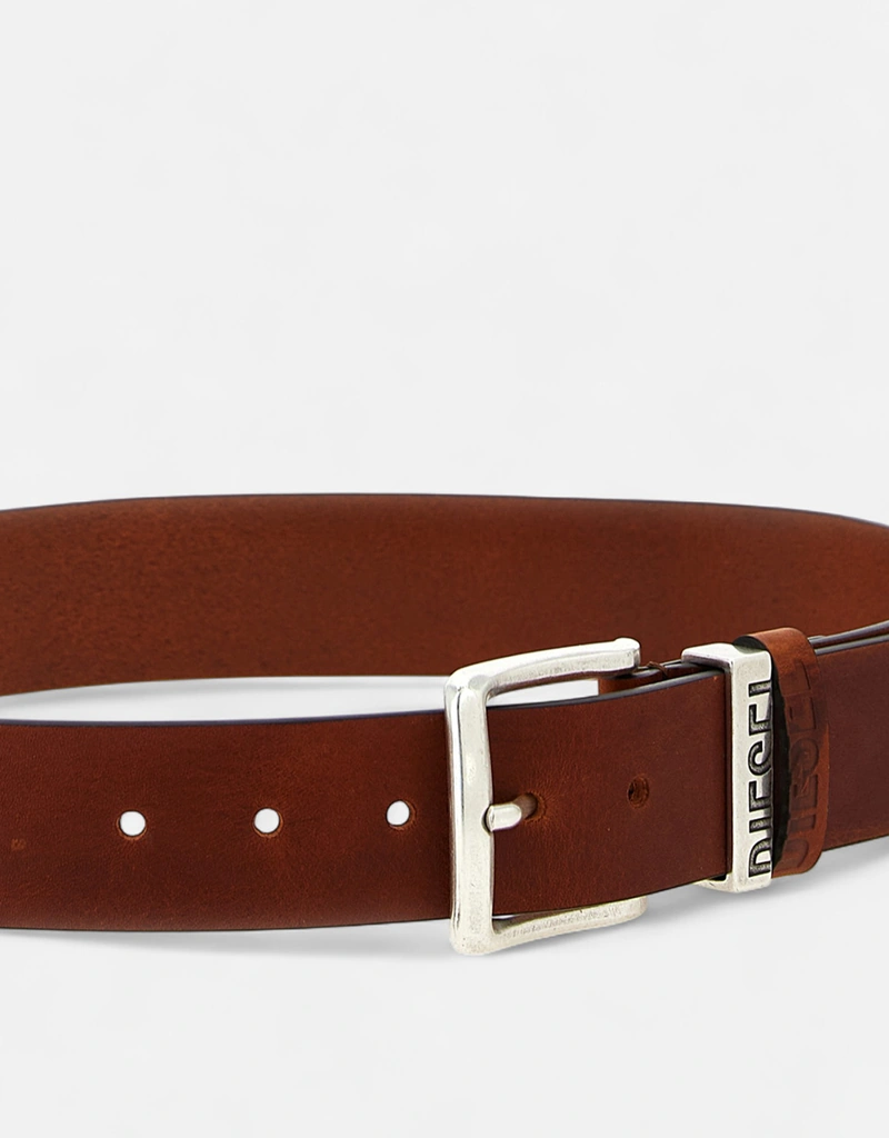 DIESEL】B-Visible ベルト ブラウン 80cm ディーゼル ベルト 80 DIESEL