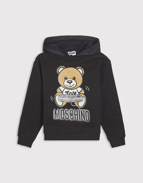 Moschino Kids | Gamer Bear Logo Hoodie 