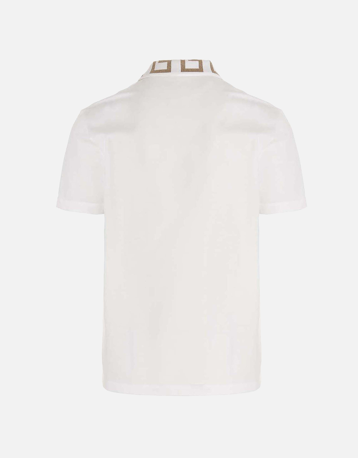Versace メンズGrecaコットンポロシャツ (トップス＆Tシャツ