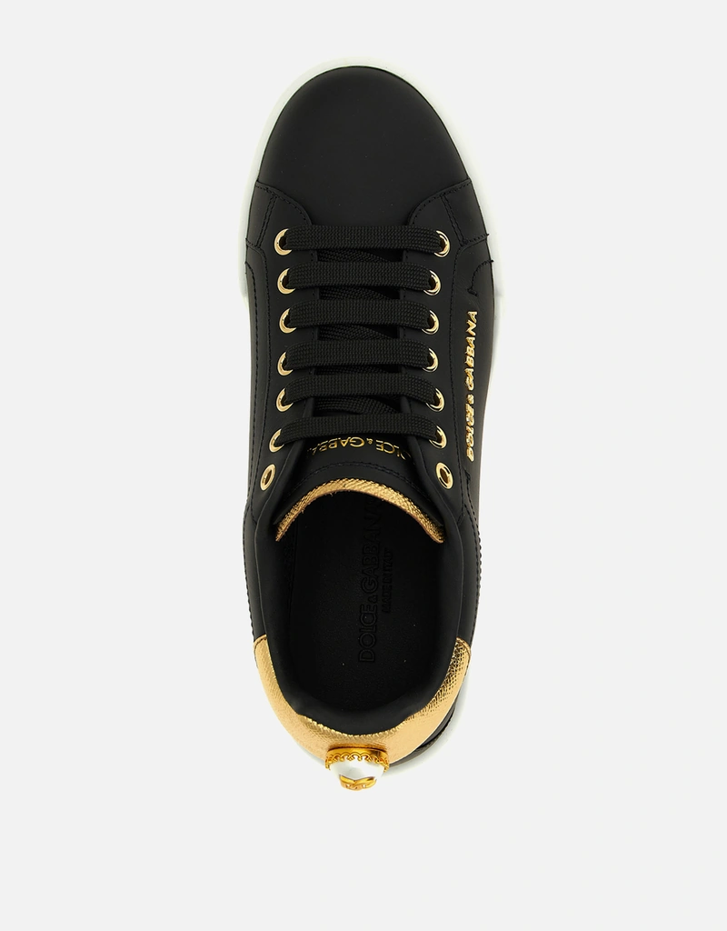 Dolce & Gabbana カーフスキン ナッパ ポルトフィーノ スニーカー