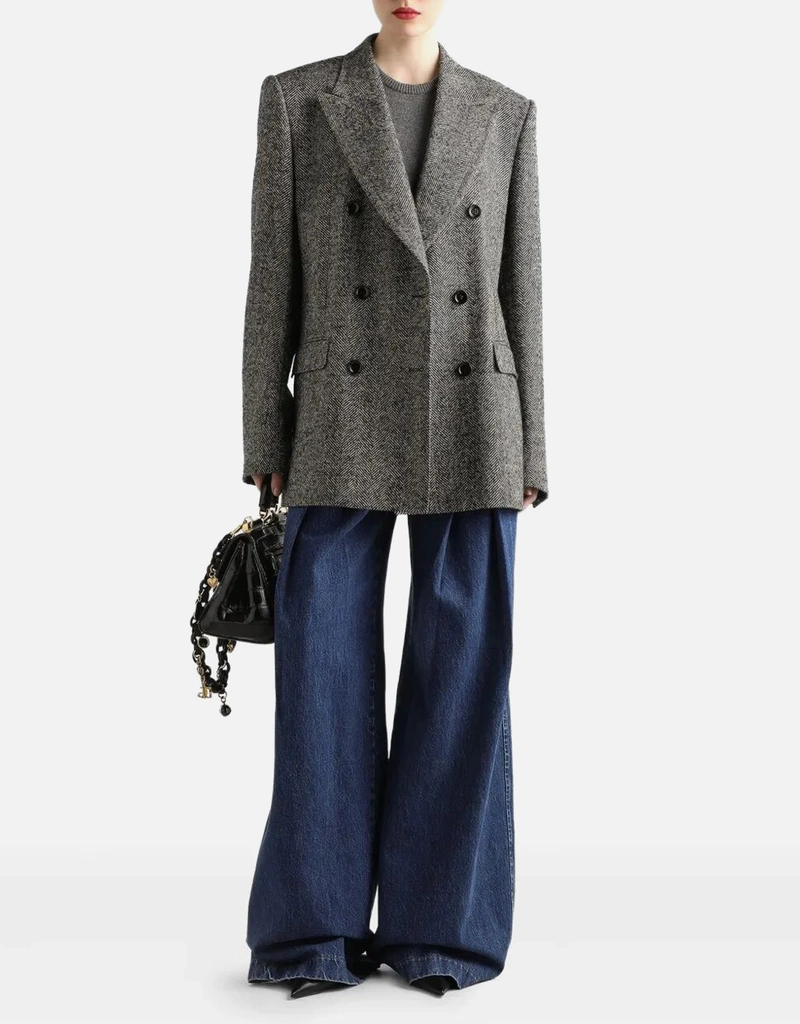 Dolce & Gabbana ウールブレンド ダブルブレストジャケット