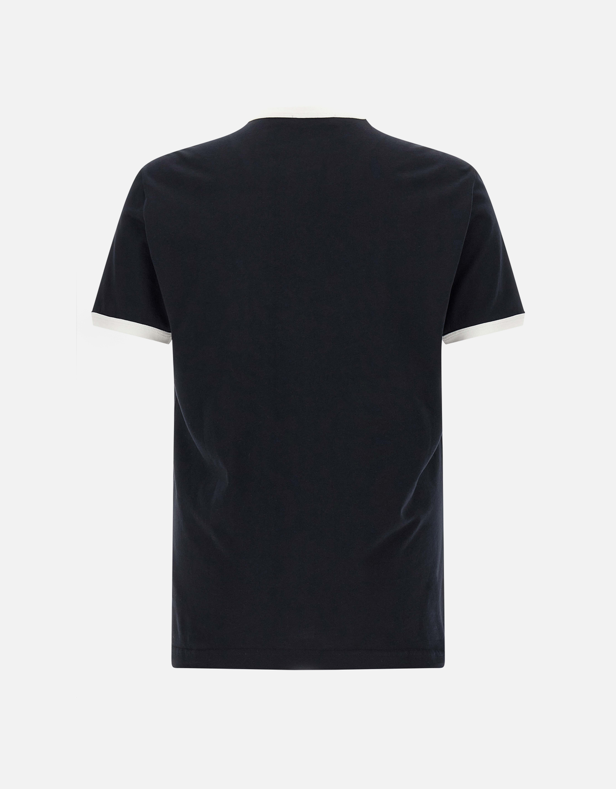 Dolce & Gabbana メンズ コットンベルベットロゴTシャツ (トップス＆T