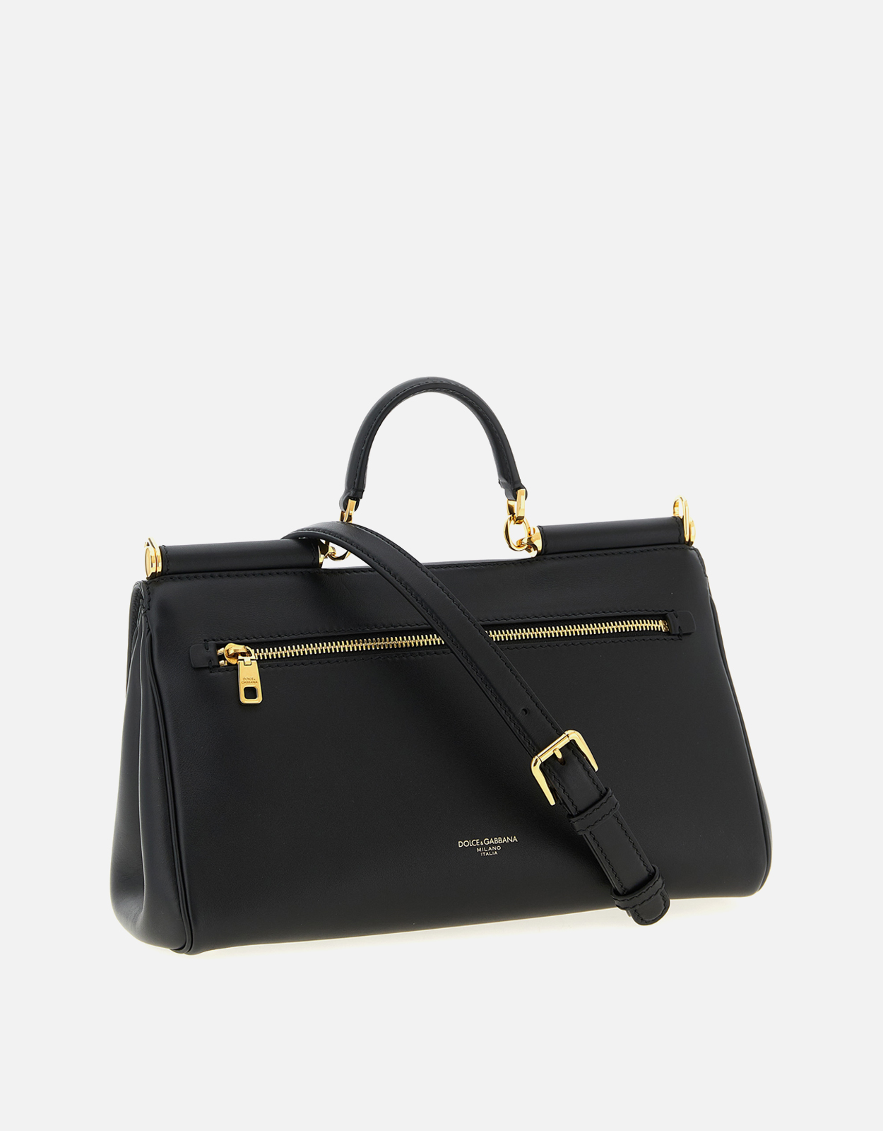 Dolce & Gabbana マイ シチリア カーフスキンレザー ハンドバッグ