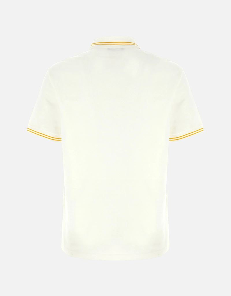 Versace メンズ メデューサ 刺繍 ショートスリーブ ポロシャツ