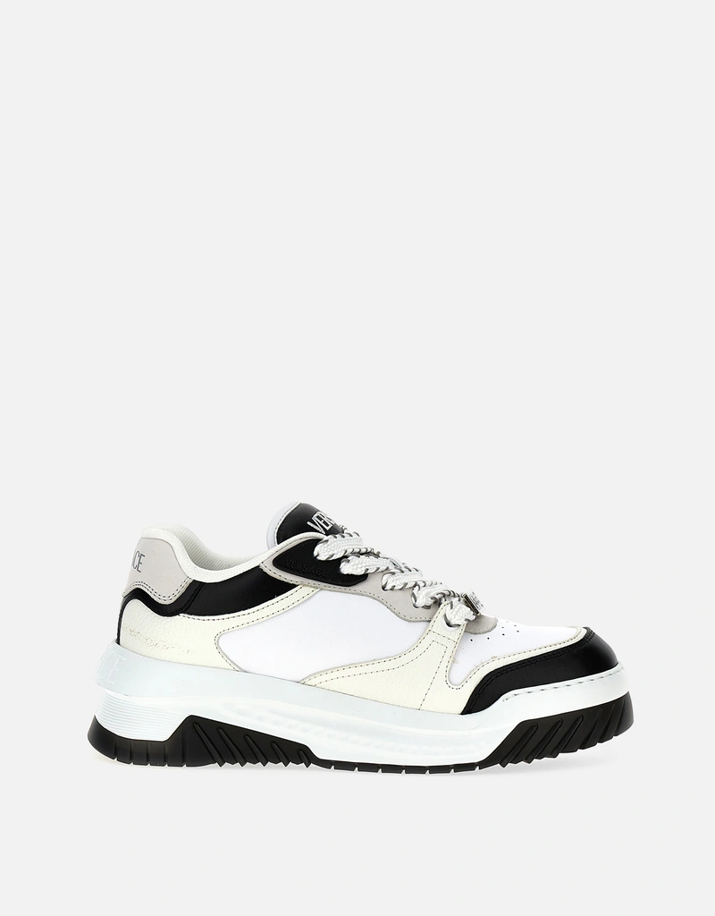 Versace Men's Odissea Calfskin Lace-Up Sneakers () IFCHIC.COM