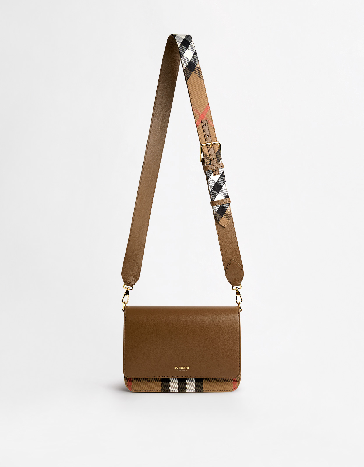 バーバリー　マックフォード　ショルダーバッグ Burberry マックフォードレザーショルダーバッグ () IFCHIC.COM