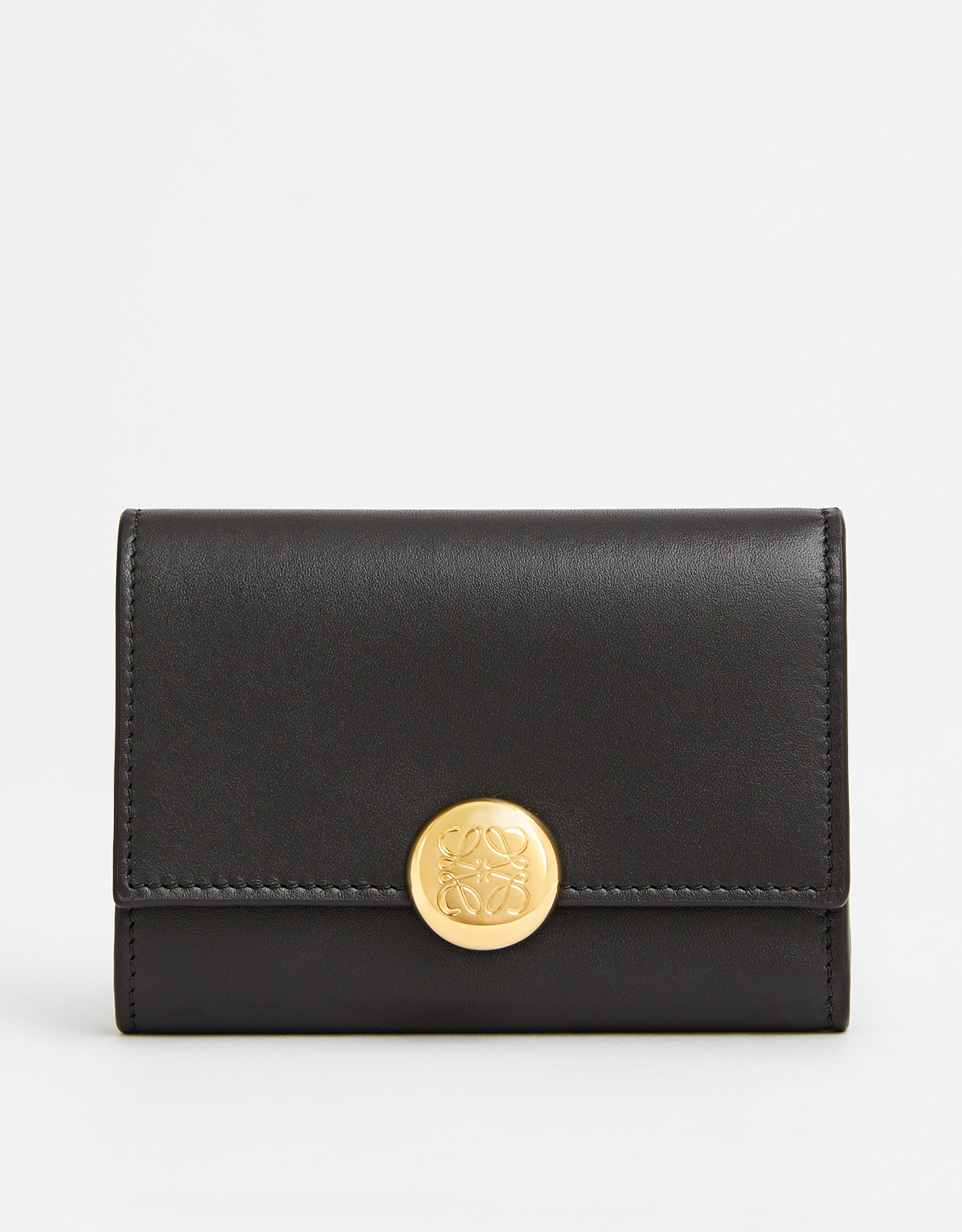 LOEWE Loewe Pebble Small Shiny Nappa Calfskin Wallet　ロエベ ペブル スモール シャイニー ナッパ カーフスキン ウォレット