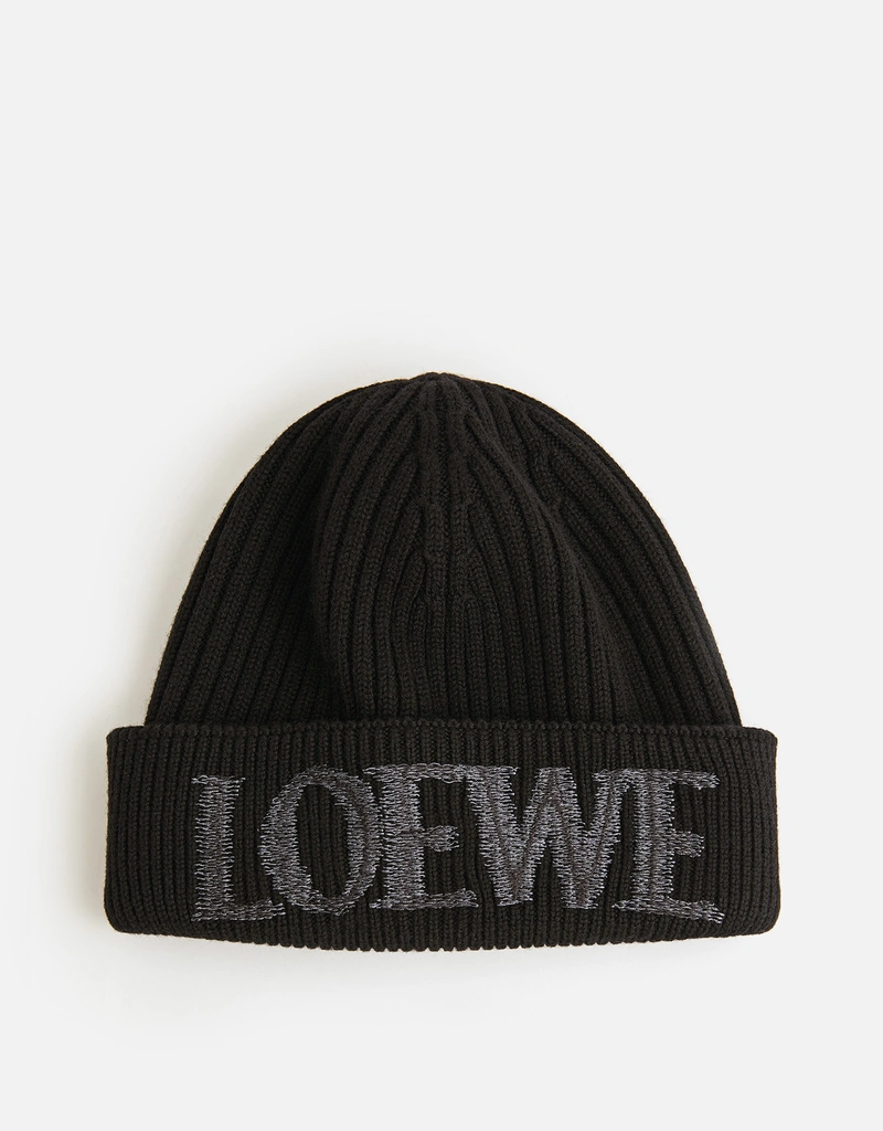 Loewe Wool Logo Beanie (すべての新品,アクセサリ) IFCHIC.COM