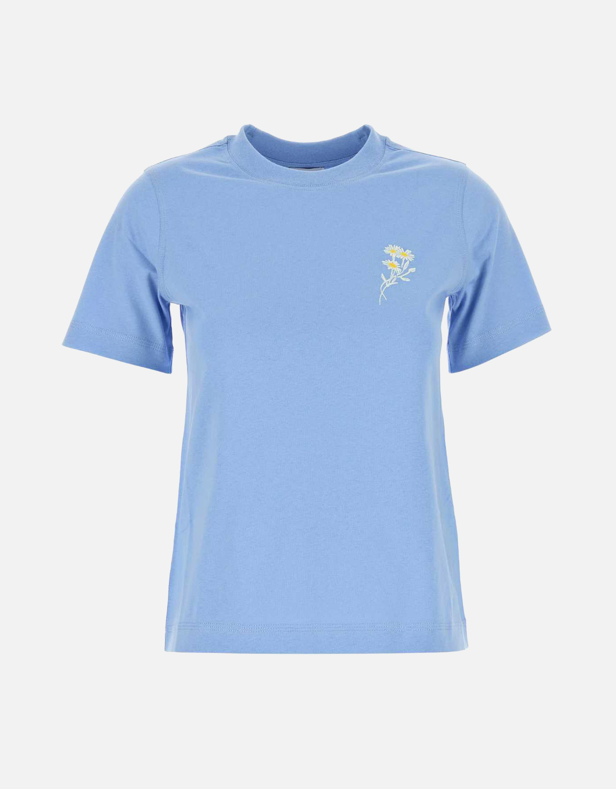 Burberry セルリアンブルーコットンTシャツ () IFCHIC.COM