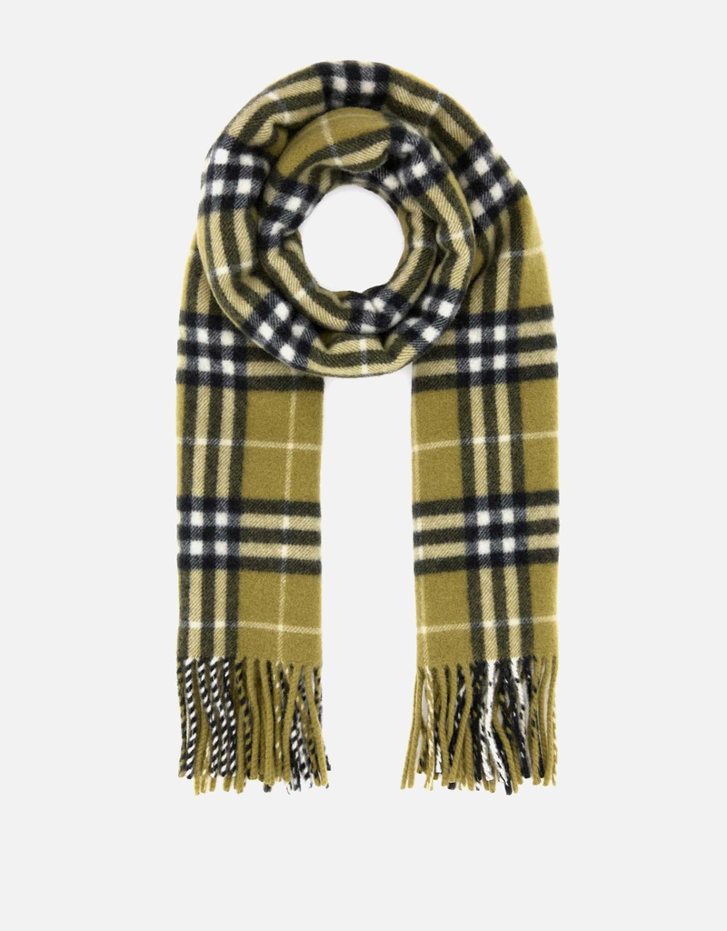 Burberry 刺繍入りカシミヤスカーフ () IFCHIC.COM