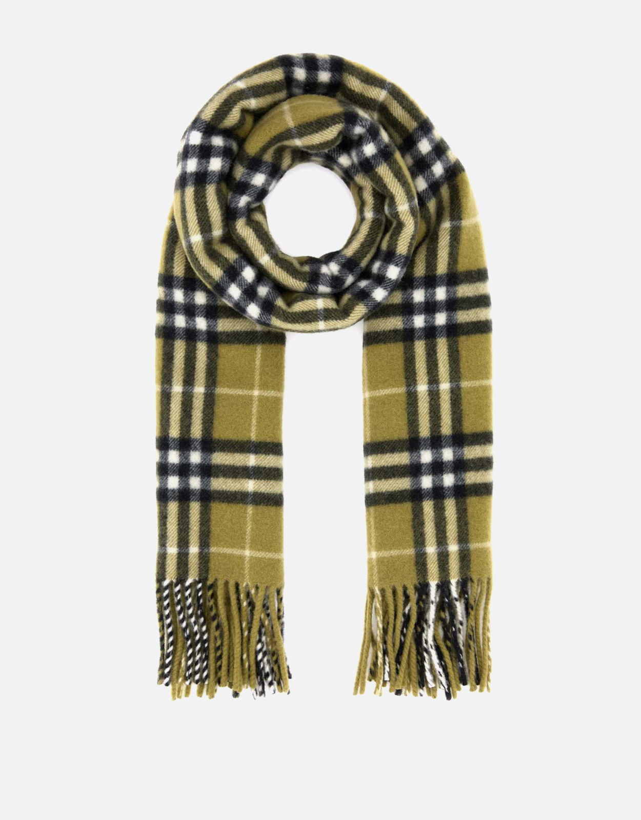 Burberry 刺繍入りカシミヤスカーフ () IFCHIC.COM